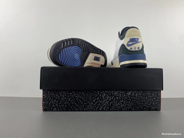 MaikeSneakers 3 SP x Diffused Ma OG Air Jordan HV8571-100 Maniere A Blue 0717